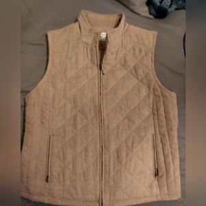 Croft&Barrow Zip Up Vest women's L